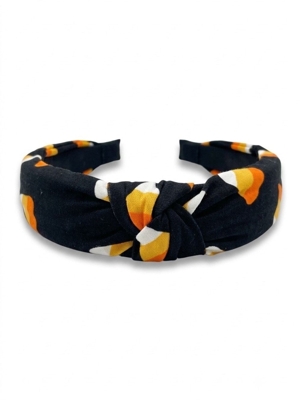 Headband Candy Corn Print Knotted Headband | Halloween NWT